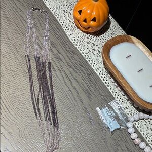 Elegant Multi-Strand Silver Necklace